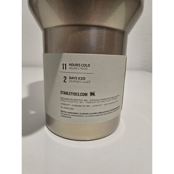 Stanley The Cheers Quencher H2.0 Flowstate Tumbler - Prosecco Shimmer, 40oz - Picture 5 of 11